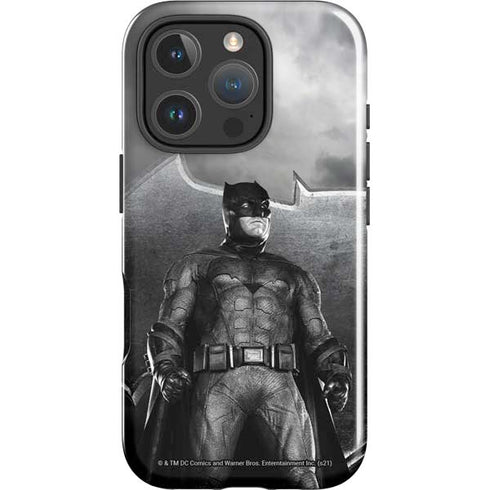 The Justice League (2017) Batman Poster iPhone 16 Pro Impact Case