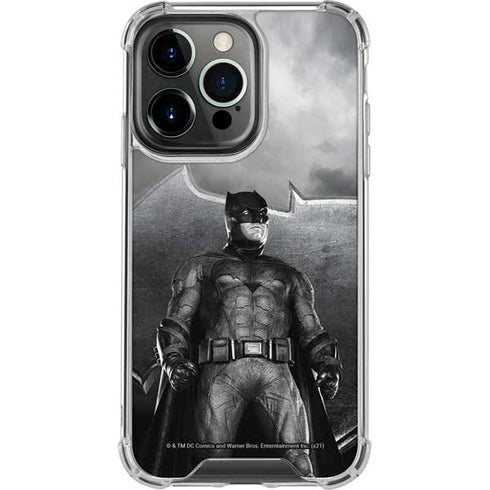 The Justice League (2017) Batman Poster iPhone 16 Pro Max Clear Case