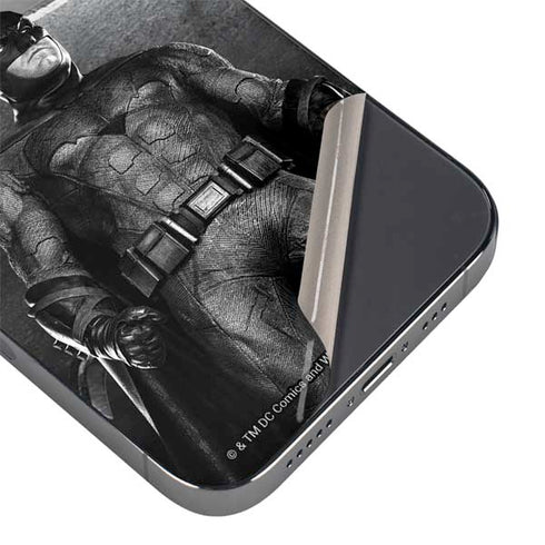 The Justice League (2017) Batman Poster iPhone 16 Pro Skin