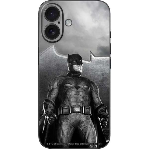 The Justice League (2017) Batman Poster iPhone 16 Skin
