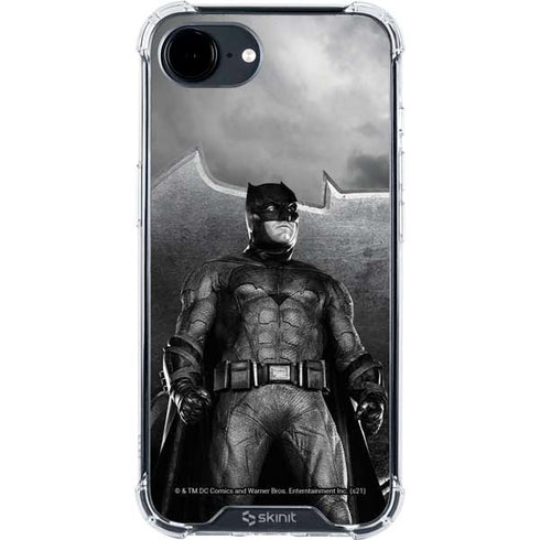 The Justice League (2017) Batman Poster iPhone 16e Clear Case
