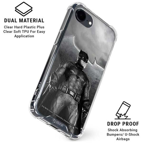 The Justice League (2017) Batman Poster iPhone 16e Clear Case