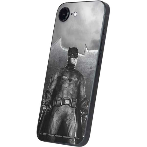 The Justice League (2017) Batman Poster iPhone 16e Skin