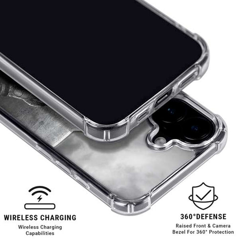 The Justice League (2017) Batman Poster iPhone 17 Clear Case