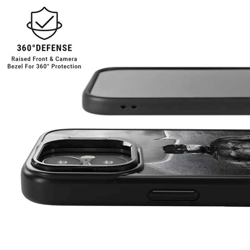 The Justice League (2017) Batman Poster iPhone 17 Kickstand Case