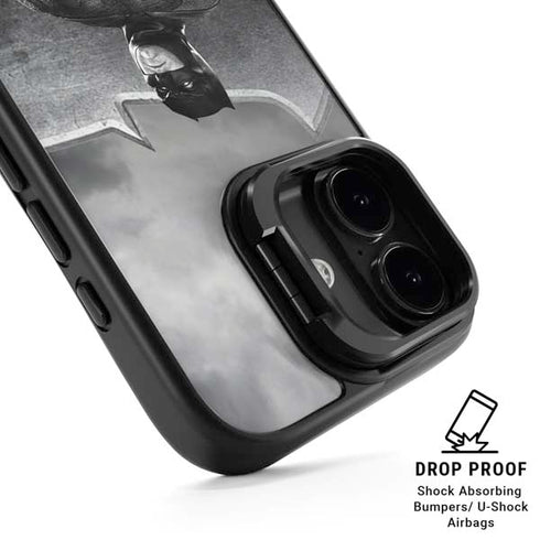 The Justice League (2017) Batman Poster iPhone 17 Kickstand Case