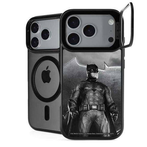 The Justice League (2017) Batman Poster iPhone 17 Pro Kickstand Case