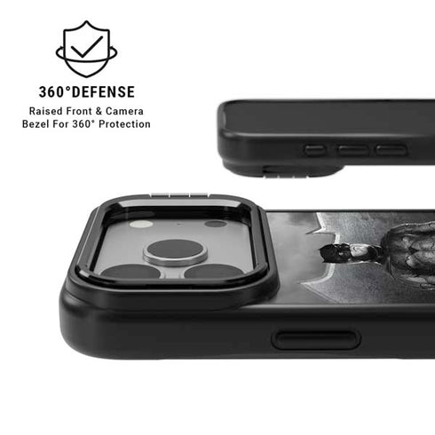 The Justice League (2017) Batman Poster iPhone 17 Pro Max Kickstand Case