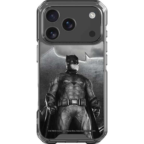 The Justice League (2017) Batman Poster iPhone 18 Pro Clear Case