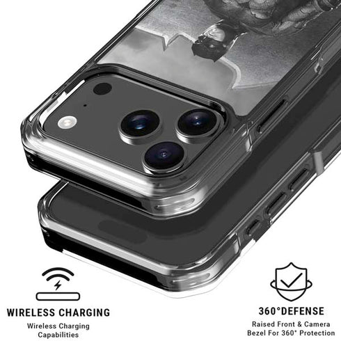The Justice League (2017) Batman Poster iPhone 18 Pro Clear Case