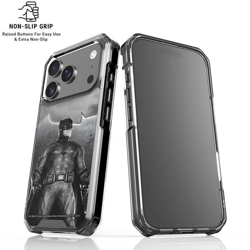 The Justice League (2017) Batman Poster iPhone 18 Pro Clear Case