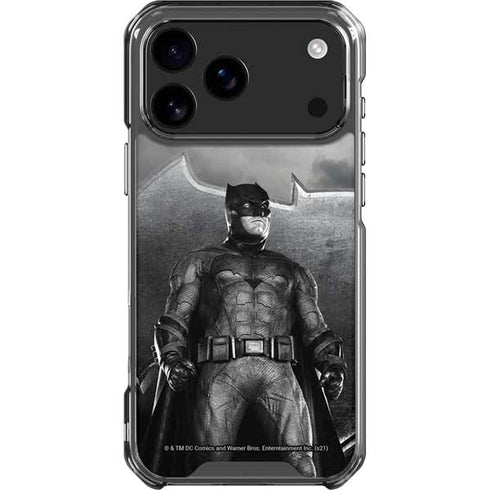 The Justice League (2017) Batman Poster iPhone 18 Pro Max Clear Case