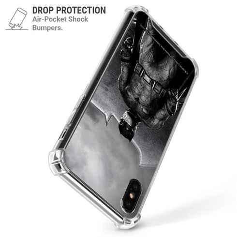 The Justice League (2017) Batman Poster iPhone X/XS Clear Case
