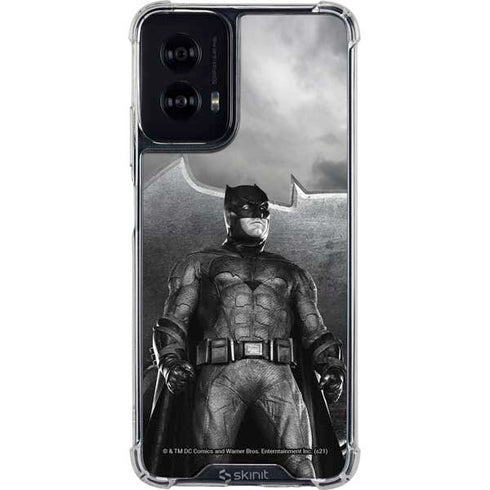 The Justice League (2017) Batman Poster Moto G Power 5G (2024) Clear Case