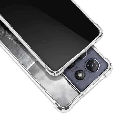 The Justice League (2017) Batman Poster Moto G Power 5G (2025) Clear Case