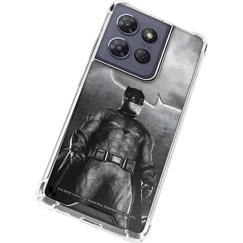 The Justice League (2017) Batman Poster Moto G Stylus 5G (2025) Clear Case