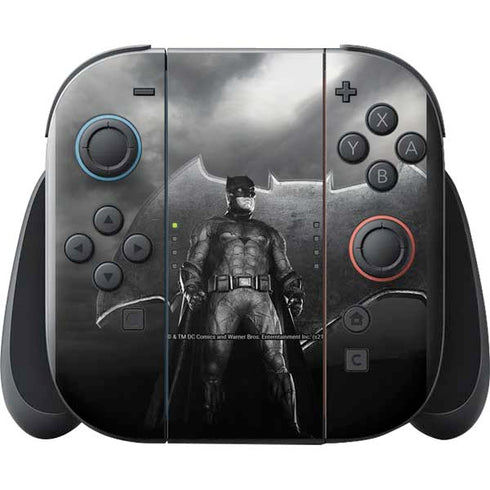 The Justice League (2017) Batman Poster Nintendo Switch 2 (2025) with Joy-Con Skin