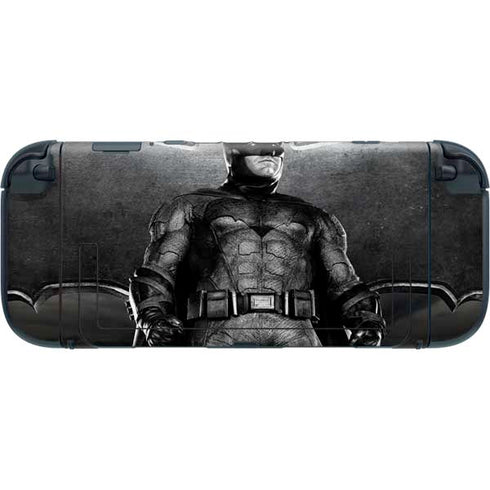 The Justice League (2017) Batman Poster Nintendo Switch 2 (2025) with Joy-Con Skin