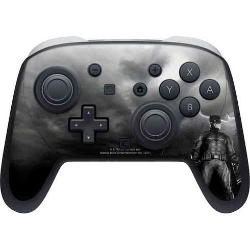 The Justice League (2017) Batman Poster Nintendo Switch 2 (2025) Pro Controller Skin