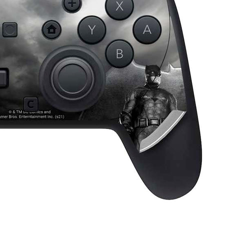 The Justice League (2017) Batman Poster Nintendo Switch 2 (2025) Pro Controller Skin