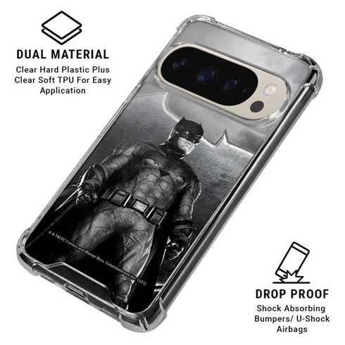 The Justice League (2017) Batman Poster Pixel 9/9 Pro Clear Case