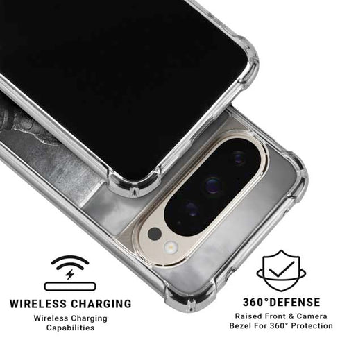 The Justice League (2017) Batman Poster Pixel 9 Pro XL Clear Case