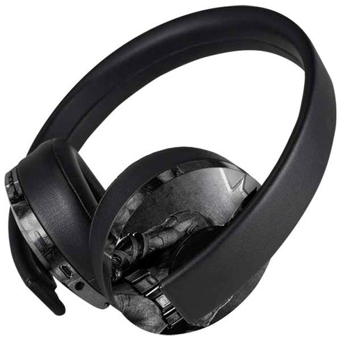 The Justice League (2017) Batman Poster PlayStation 4 Gold Wireless Headset Skin