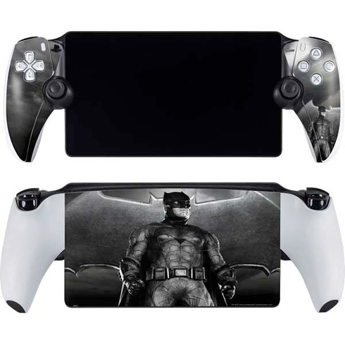 The Justice League (2017) Batman Poster PlayStation Portal Remote Player Skin