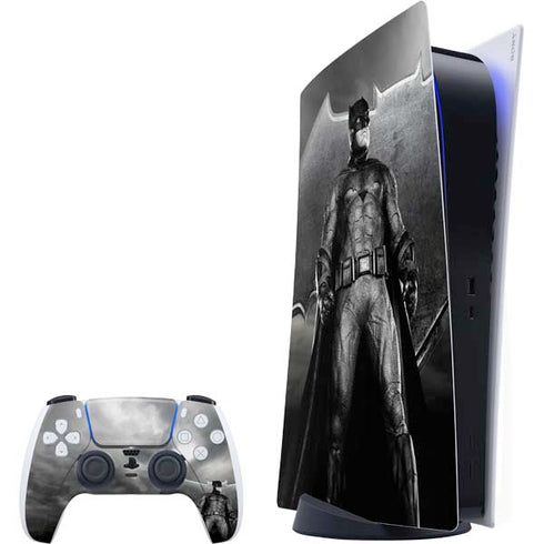 The Justice League (2017) Batman Poster PlayStation PS5 Skins