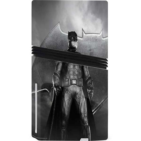 The Justice League (2017) Batman Poster PS5 Pro Disk Bundle Skin