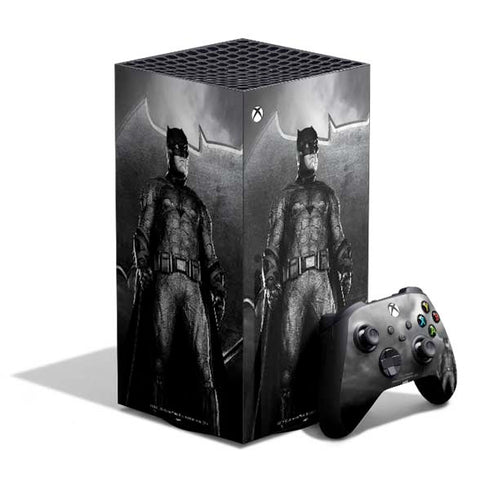 The Justice League (2017) Batman Poster XBox Series X Digital Edition Bundle Skin
