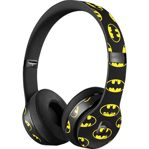 DC Comics Batman Logo Pattern Beats Solo 3 Wireless Skin