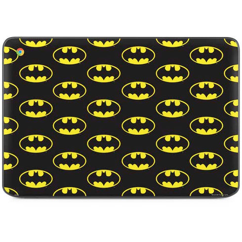 DC Comics Batman Logo All Over Print HP Chromebook Skin