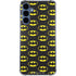 DC Comics Batman Logo All Over Print Galaxy A35 5G Clear Case