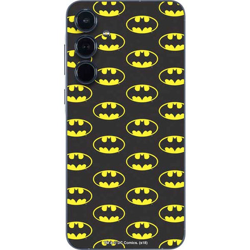 DC Comics Batman Logo All Over Print Galaxy A35 5G Skin