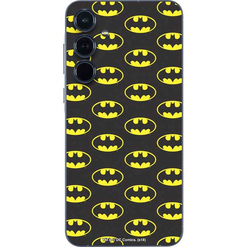 DC Comics Batman Logo All Over Print Galaxy A55 5G Skin