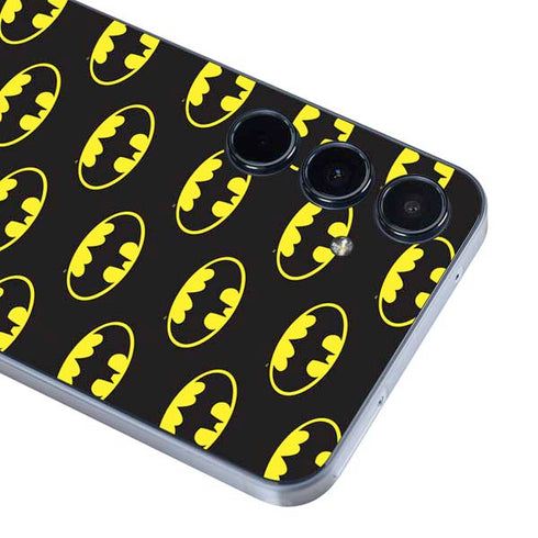DC Comics Batman Logo All Over Print Galaxy A55 5G Skin