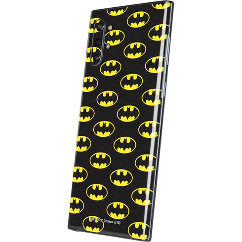DC Comics Batman Logo All Over Print Galaxy Note 10 Plus Skin