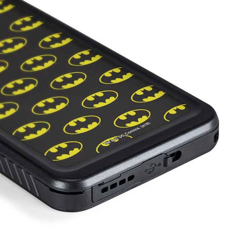 DC Comics Batman Logo All Over Print Galaxy S24 Plus Waterproof Case