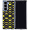 DC Comics Batman Logo All Over Print Galaxy Z Fold5 5G Clear Case