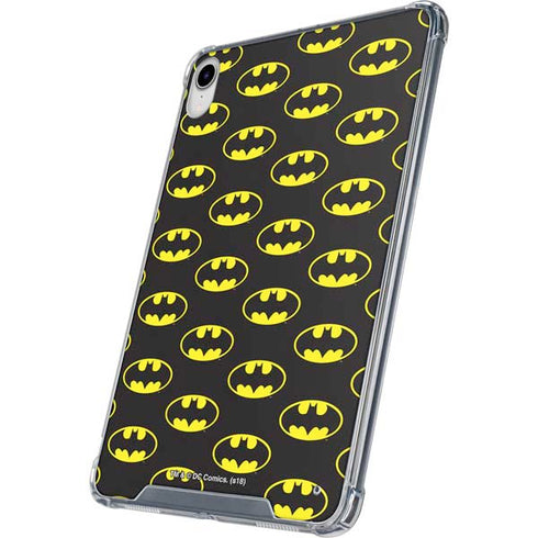 DC Comics Batman Logo All Over Print iPad 11th Gen (2025) Clear Case