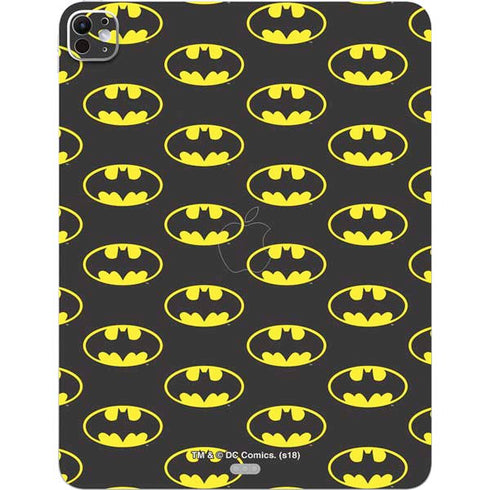 DC Comics Batman Logo All Over Print iPad Pro 13in M4 (2024) Skin