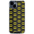 DC Comics Batman Logo All Over Print iPhone 15 Clear Case