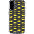 DC Comics Batman Logo All Over Print iPhone 16 Plus Clear Case