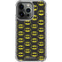 DC Comics Batman Logo All Over Print iPhone 16 Pro Clear Case