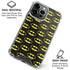 DC Comics Batman Logo All Over Print iPhone 16 Pro Clear Case