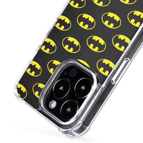 DC Comics Batman Logo All Over Print iPhone 16 Pro MagSafe Case