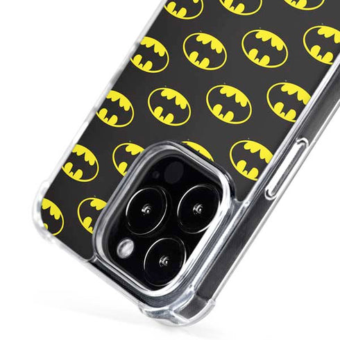 DC Comics Batman Logo All Over Print iPhone 16 Pro Max MagSafe Case