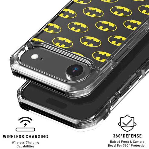 DC Comics Batman Logo All Over Print iPhone 17 Air Clear Case