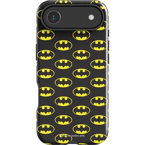 DC Comics Batman Logo All Over Print iPhone 17 Air Impact Case